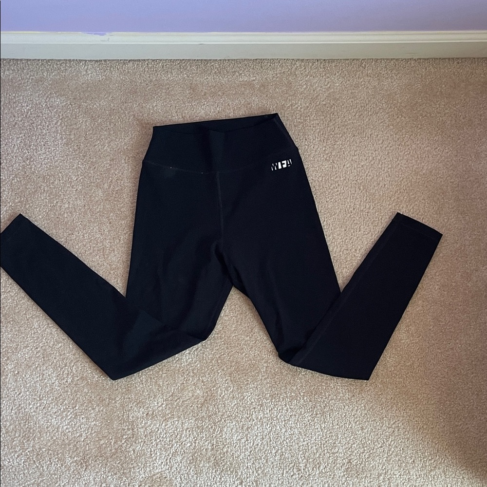 White Fox Boutique Black Girls' High-Waist Leggings